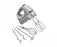 KitchenAid KHM926 KHM926 Hand Mixer - Contour Silver