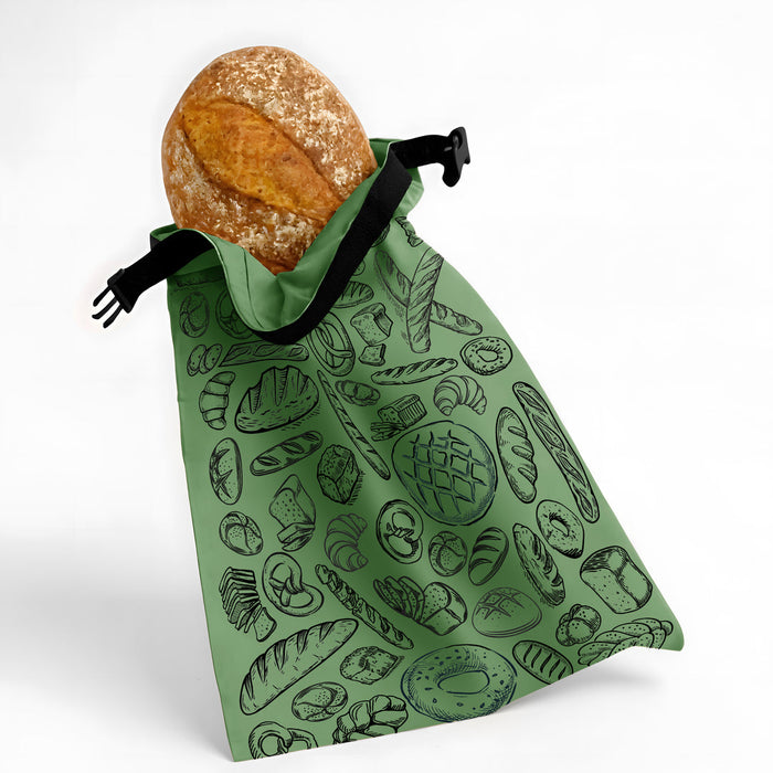 Think4Earth Reusable Bread Bag - Green