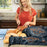 Think4Earth Reusable Bread Bag - Blue