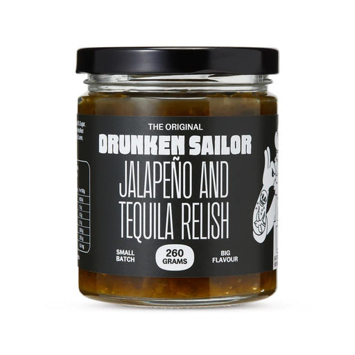 Drunken Sailor Jalapeno & Tequila Relish 260g