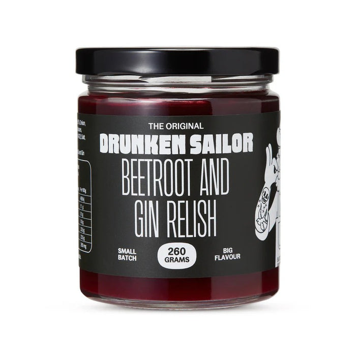 Drunken Sailor Beetroot & Gin Relish 260g