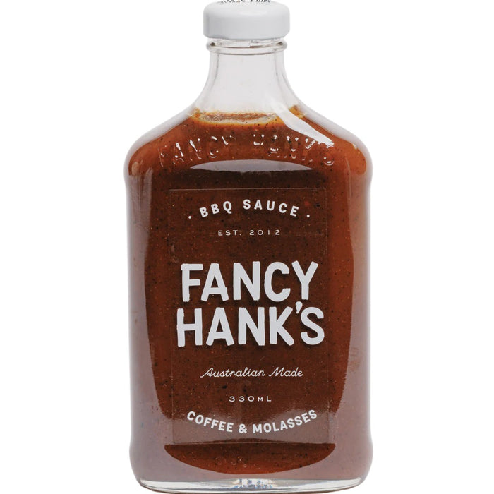 Fancy Hank's BBQ Sauce Coffee & Molasses 330g