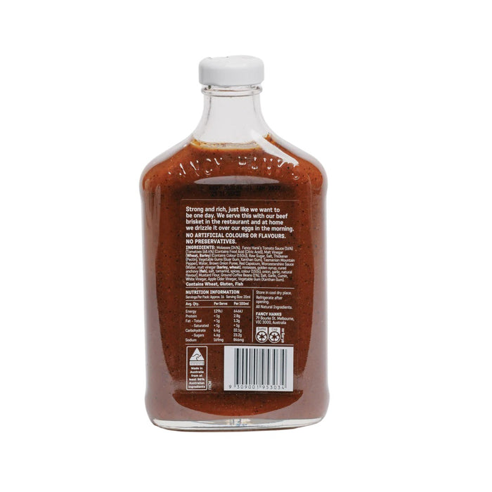 Fancy Hank's BBQ Sauce Coffee & Molasses 330g