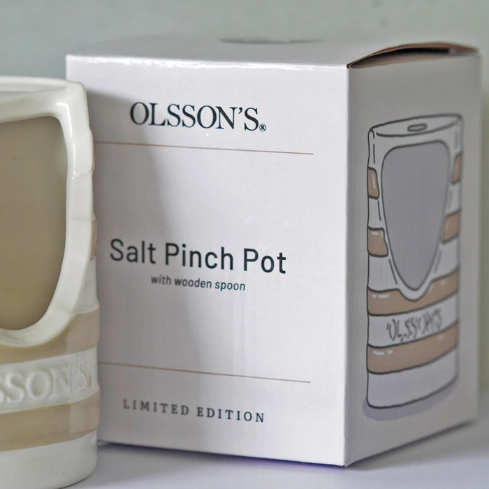 Olssons Salt Pinch Pot with Spoon