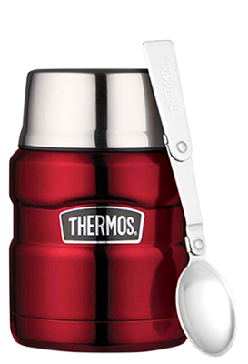 Thermos Stainless King Insulated Food Jar 470ml - Red - Kitchen Antics