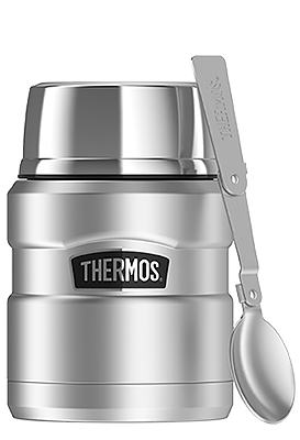 Thermos Stainless King Insulated Food Jar 470ml - Stainless - Kitchen Antics