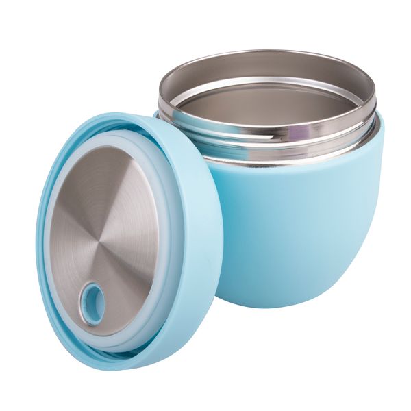 Oasis S/S Double Wall Insulated Food Pod 470ml - Island Blue