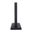 Appetito Double Sided Magnetic Knife Block - Matte Black