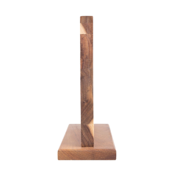 Appetito Double Sided Magnetic Knife Block - Acacia Wood