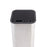 Appetito Square Universal Knife Block - Stainless Steel