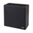 Appetito Rectangle Universal Knife Block - Matte Black