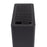 Appetito Rectangle Universal Knife Block - Matte Black