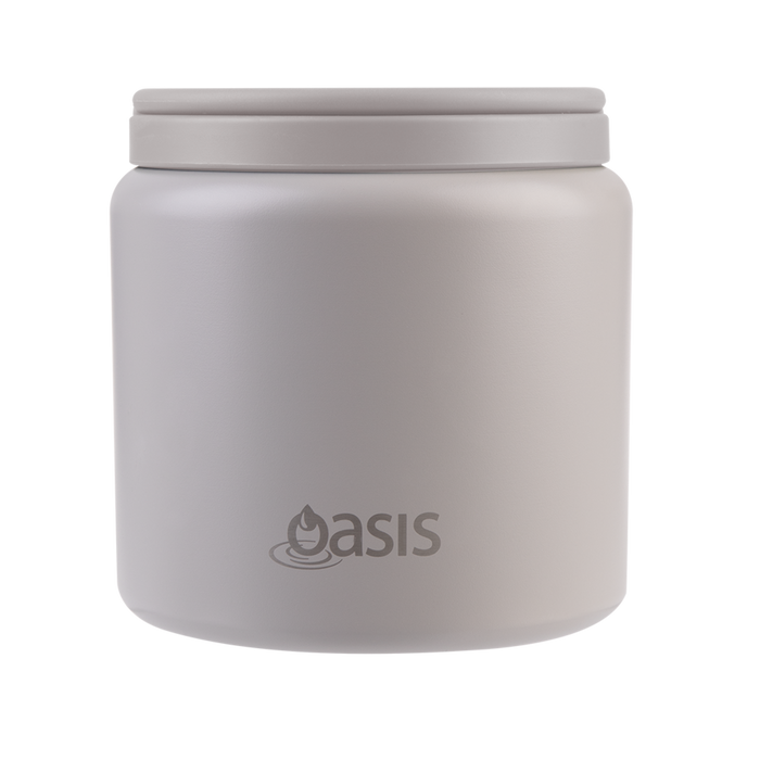 Oasis Stainless Steel Food Flask 700ml - Stone