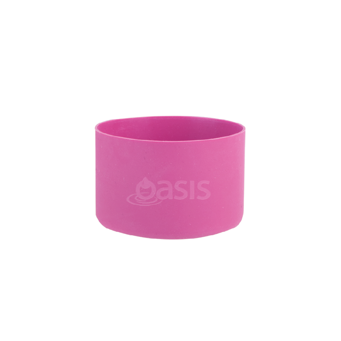 Oasis Silicone Bumper to fit 550ml Bottle - Neon Pink - Kitchen Antics