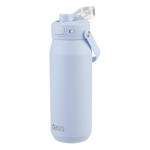 Oasis Ceramic Lined 'Capri' Drink Bottle 750ml - Periwinkle