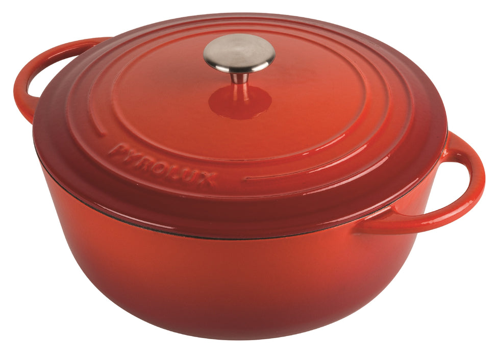 Pyrolux Pyrochef Casserole 24cm 4lt - Red