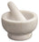 Avanti Marble Footed Mortar & Pestle - White