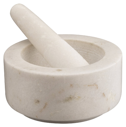 Avanti Straight Edge Mortar & Pestle - White