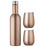 Avanti Double Wall Insulated Wine Traveller Set - Rose
