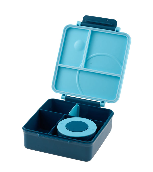 Avanti Yum Yum Bento Box with Insulated Jar - Blue