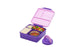 Avanti Yum Yum Bento Box with Insulated Jar - Violet 