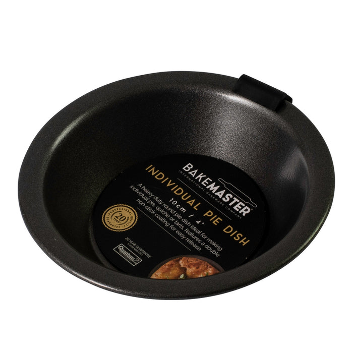 Bakemaster Individual Round Pie Dish 10x3cm - Non Stick