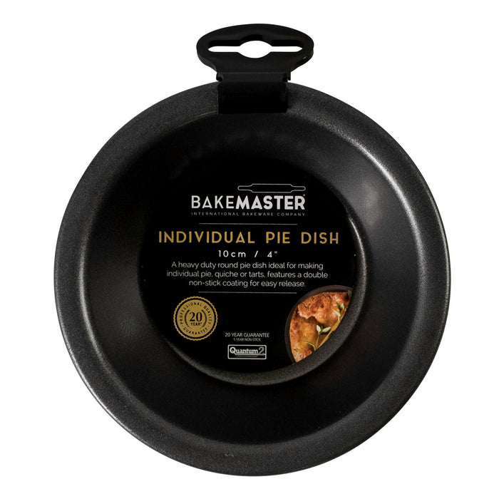 Bakemaster Individual Round Pie Dish 10x3cm - Non Stick