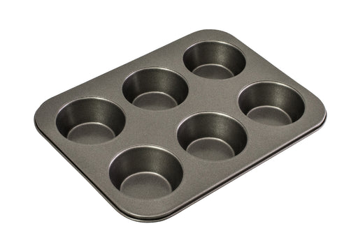 Bakemaster 6 Cup Large Muffin Pan 35x26cm