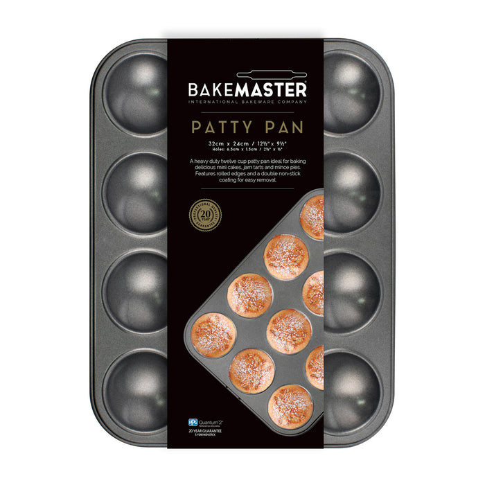 Bakemaster Patty Pan 12 Cup - Non Stick