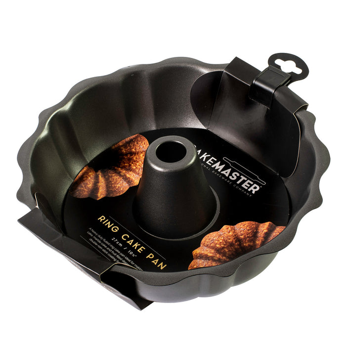 Bakemaster Fluted Ring Cake Pan 27x18cm - Non Stick