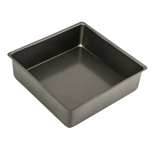 Bakemaster Loose Base Square Cake Pan 25x8cm - Non Stick