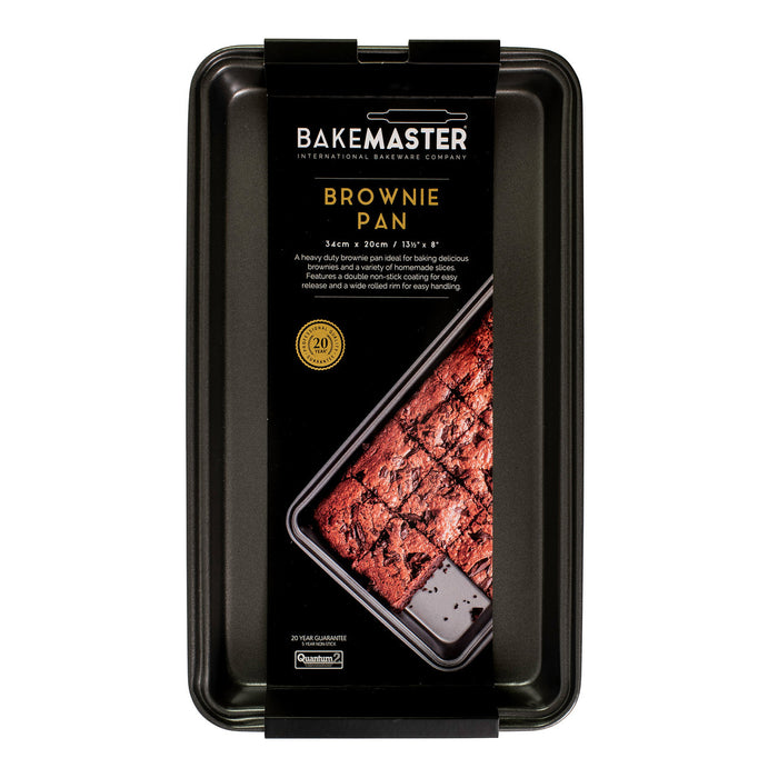 Bakemaster Brownie Pan 34x20x4cm - Non Stick