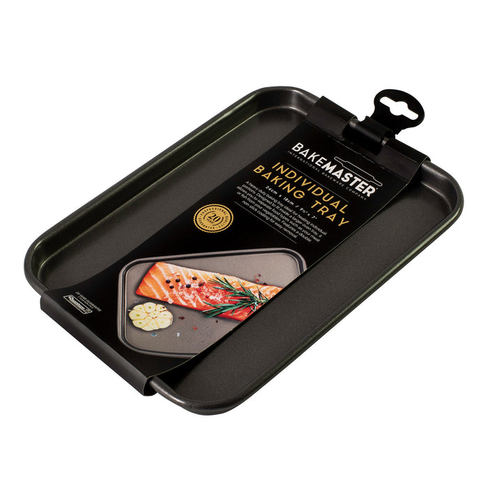 Bakemaster Individual Baking Tray 24x18cm - Non Stick
