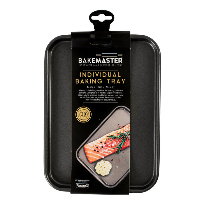 Bakemaster Individual Baking Tray 24x18cm - Non Stick