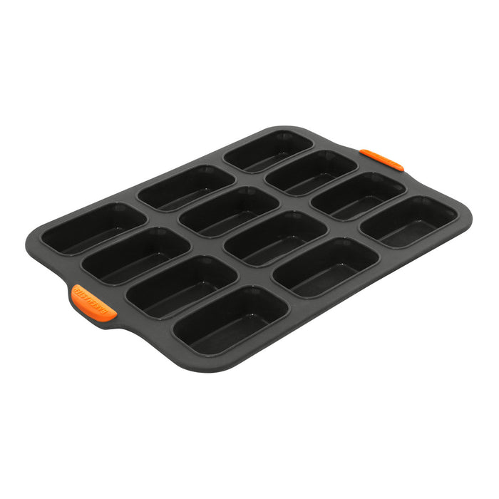 Bakemaster Silicone 12 Cup Mini Loaf