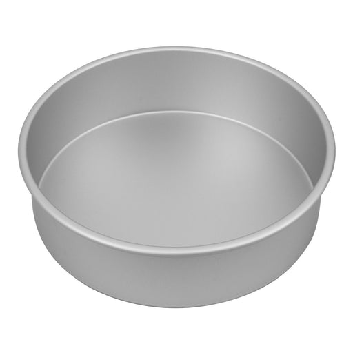 Bakemaster Silver Anodized Round Cake Pan 25x7.5cm