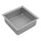 Bakemaster Silver Anodised Square Cake Pan 15x7.5cm