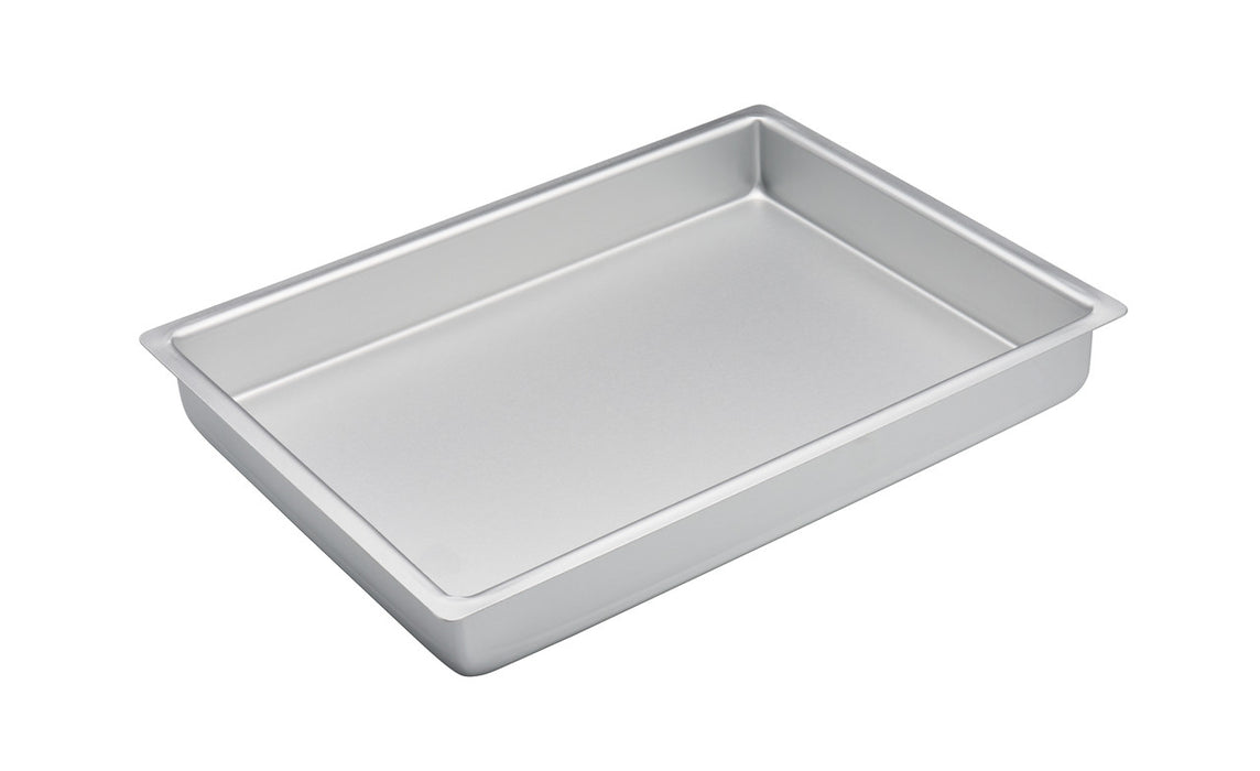 Bakemaster Silver Anodised Lamington Pan 38x28x5cm