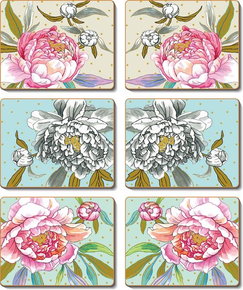 Cinnamon 'Verona' Placemats Set of 6