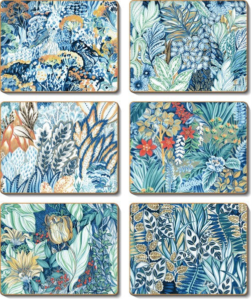 Cinnamon 'Forest Whisperer' Coasters Set of 6