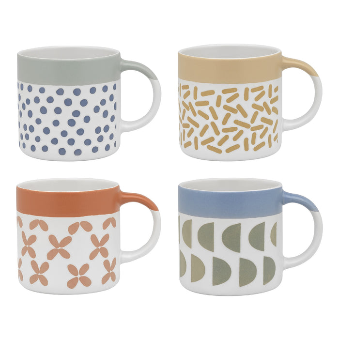 Porto Loft Mugs Set of 4
