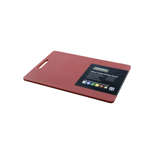 Chef Inox HACCP Cutting Board 300x450mm - Red