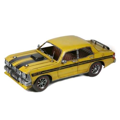 BI Ford XY GT Yellow & Black 31cm