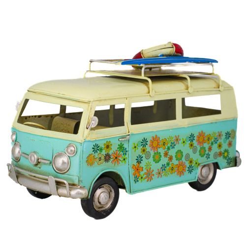 BI VW Kombi - Flower Van White Top 25cm