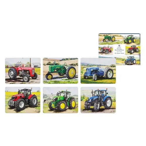 Ashdene Tractors Then/Now Placemat 6pk