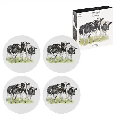 Ashdene Meet the Girls Side Plate 4pk