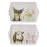 Ashdene Farmyard Faces '2' Scatter Tray 2pk