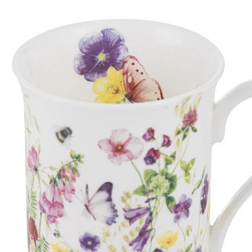 Ashdene Garden Soiree Can Mug - White