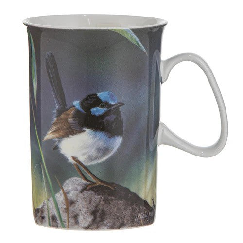 Ashdene Australian Small Birds Mug - Blue Wren
