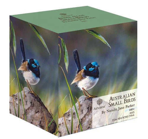 Ashdene Australian Small Birds Mug - Blue Wren